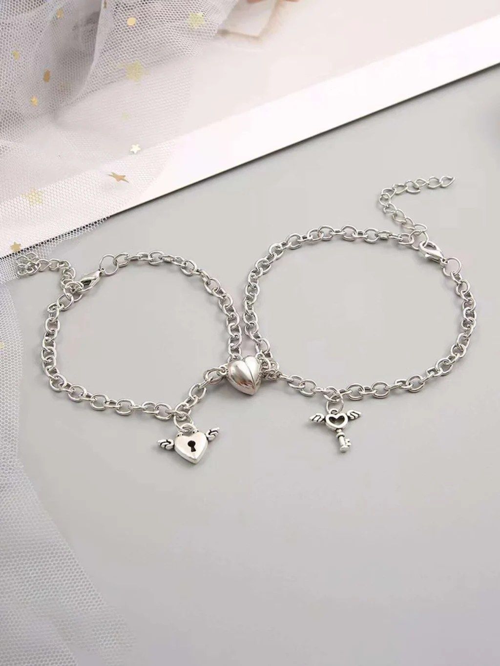 Bracelet Couple C016 - Magnétique