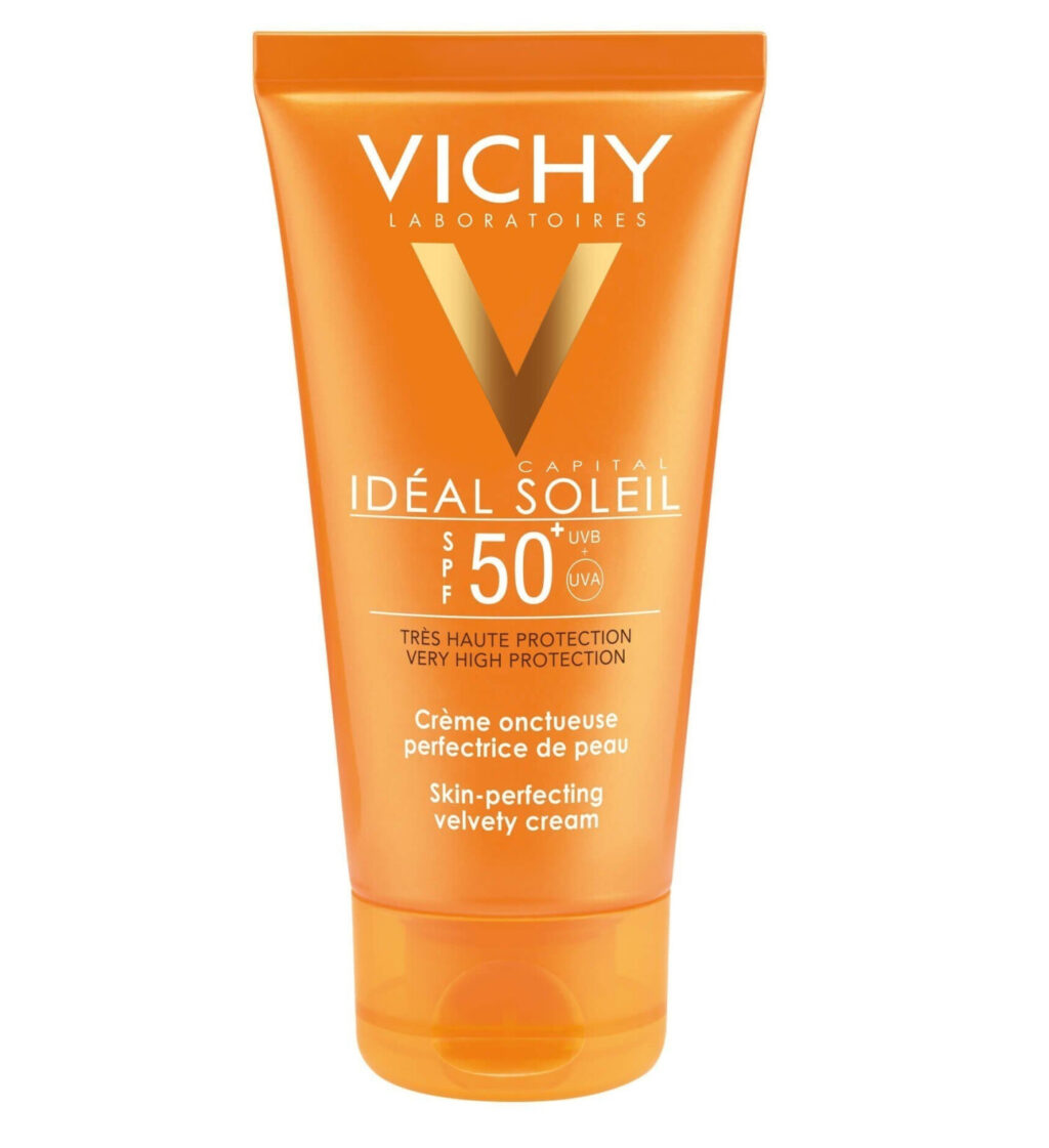 Vichy - Crème Solaire Visage Onctueuse SPF50+ Invisible - 50ml