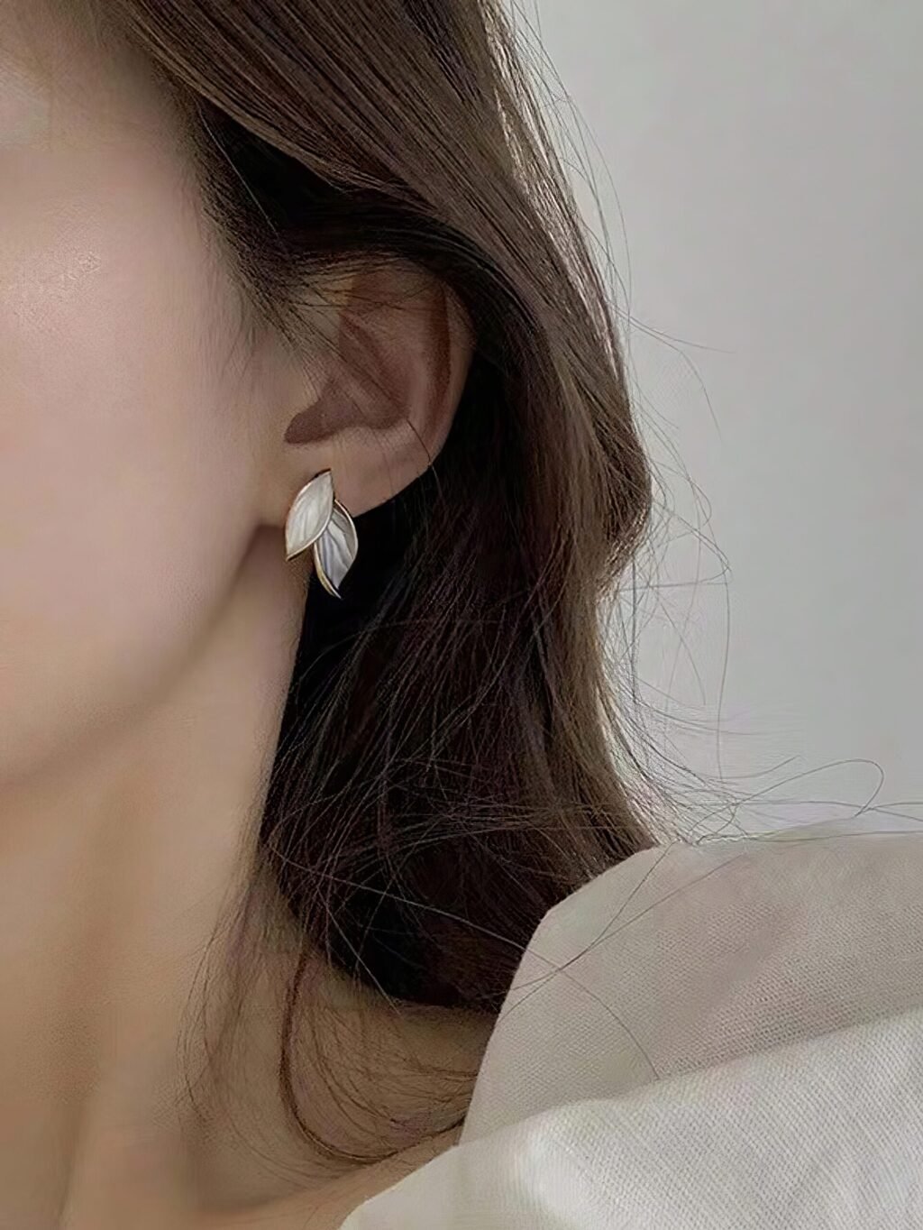 Boucles d'Oreilles Feuilles