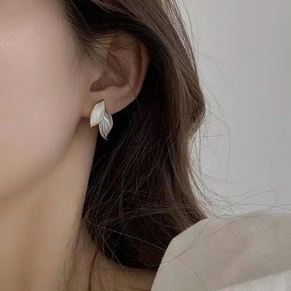 Boucles d'Oreilles Feuilles
