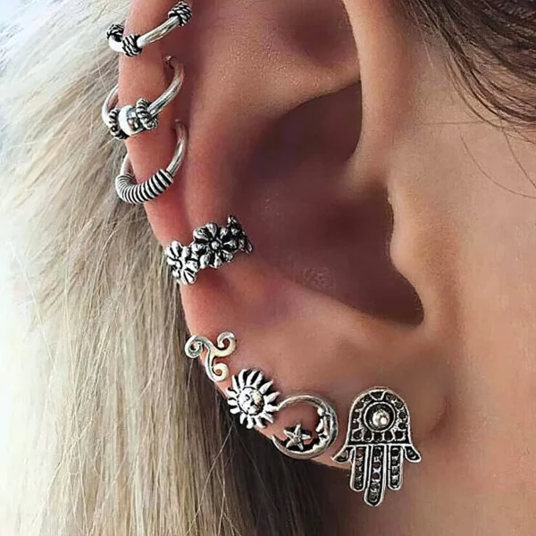 Boucles d'Oreilles Inspiration Vintage