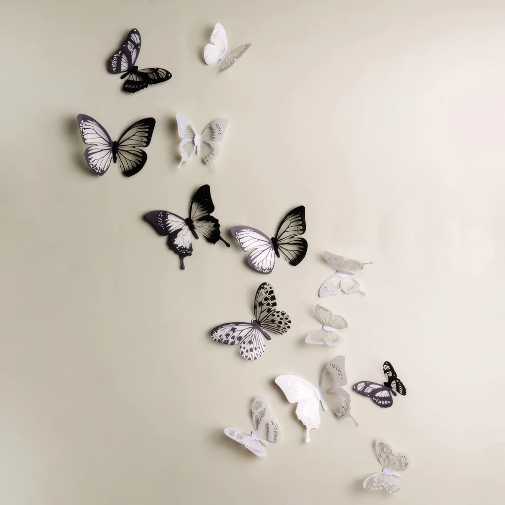 3D Creux Papillon - Lot de 18 Pièces - M016 – Image 3