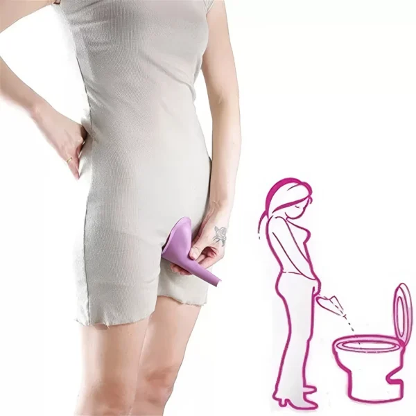 Urinoir Portable Féminin - Hygiène et Confort