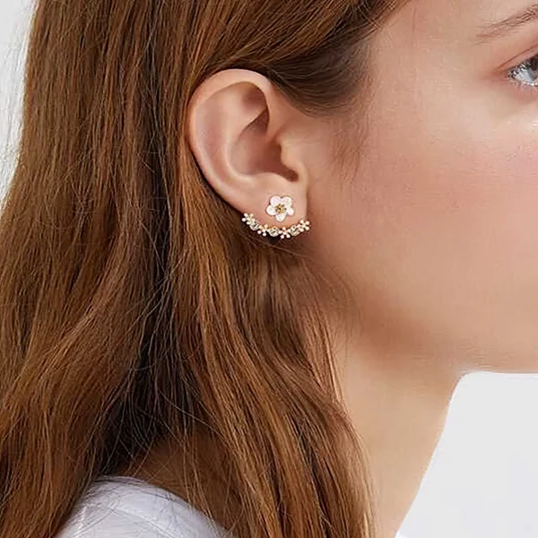 Boucles d'Oreilles - Design Fleur Élégante 🌸