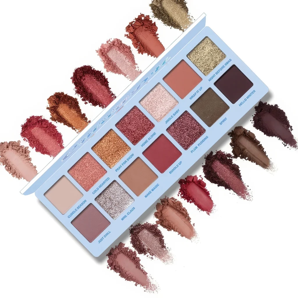 Palette de Fards à Paupières - 14 Couleurs Glamour – Image 2