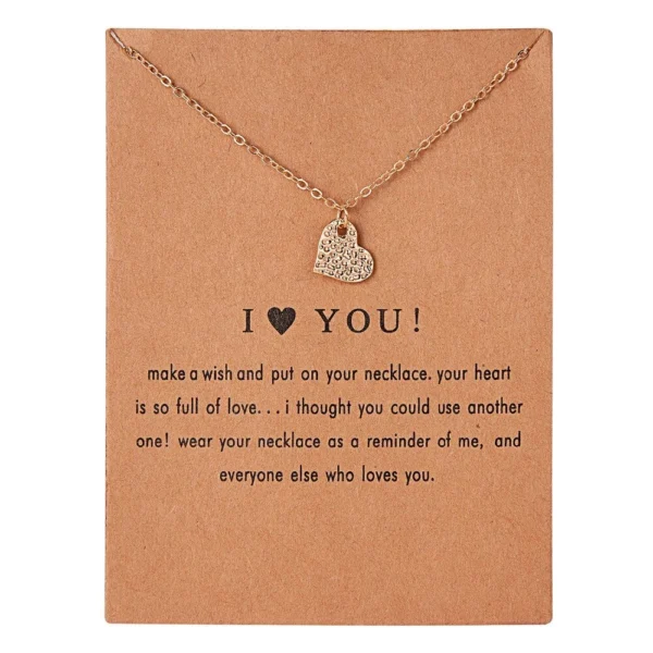 Collier Message - Collection Motifs Inspirants ✨