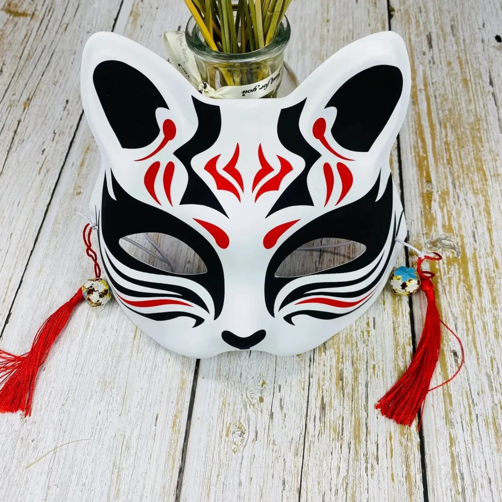 Masque Japonais - Style Kitsune Traditionnel 🎭 – Image 2
