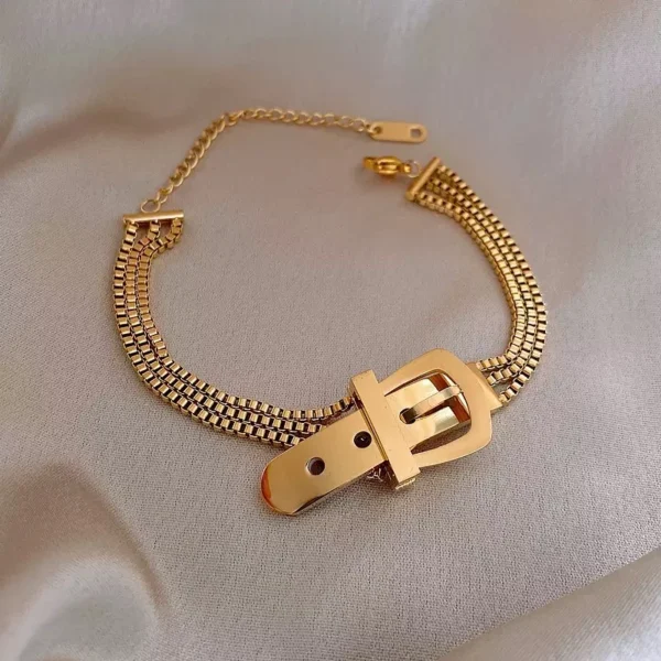 Bracelet Élégance Boucle 🖤