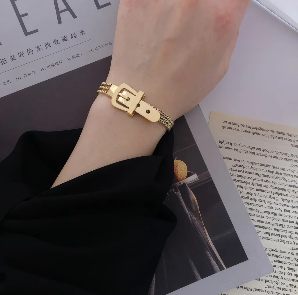 Bracelet Élégance Boucle 🖤 – Image 2