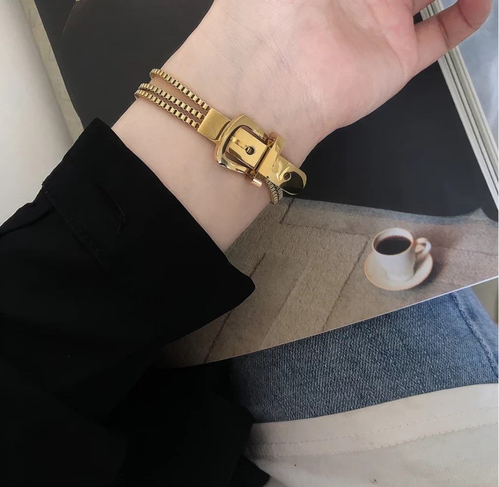 Bracelet Élégance Boucle 🖤 – Image 3
