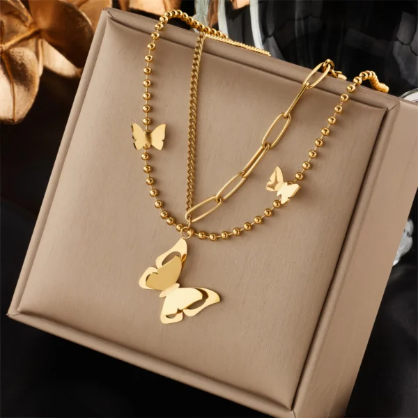 Collier Papillon - Élégance et Raffinement 📿