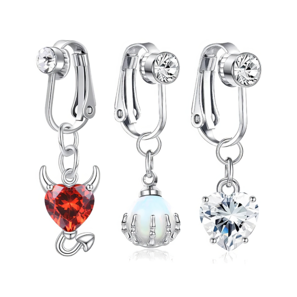 Boucle d'Oreille Clip - Charme & Audace ✨