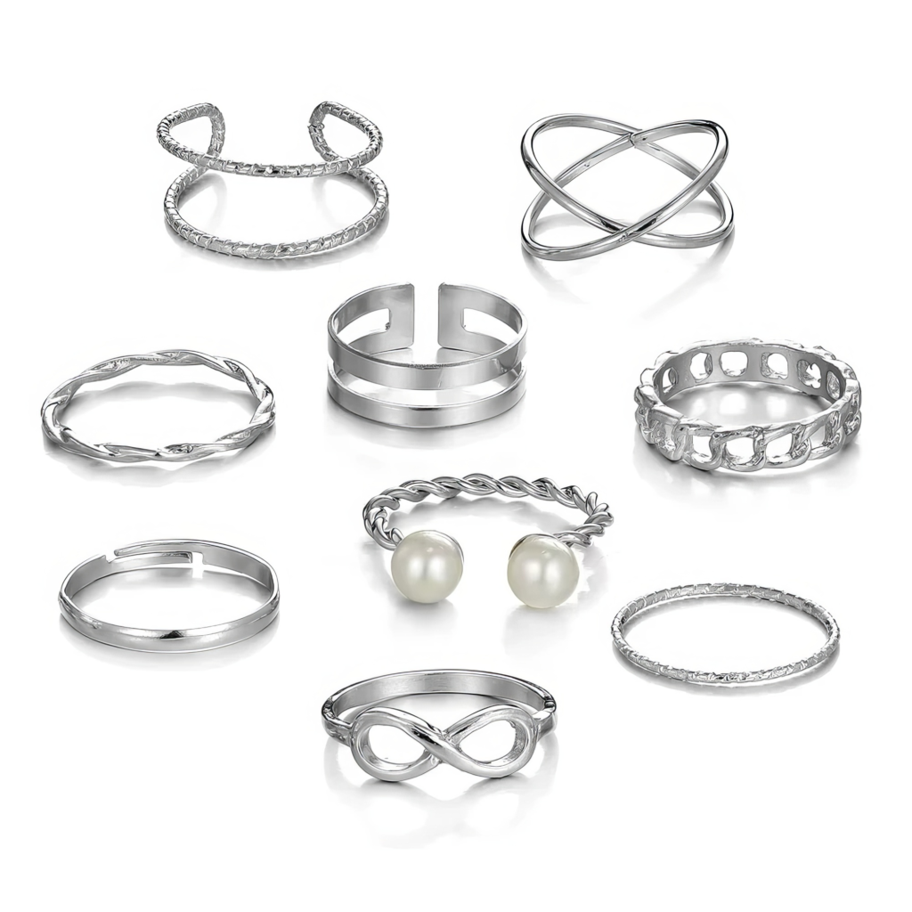 Ensemble de Bagues - Design Raffiné – Image 2