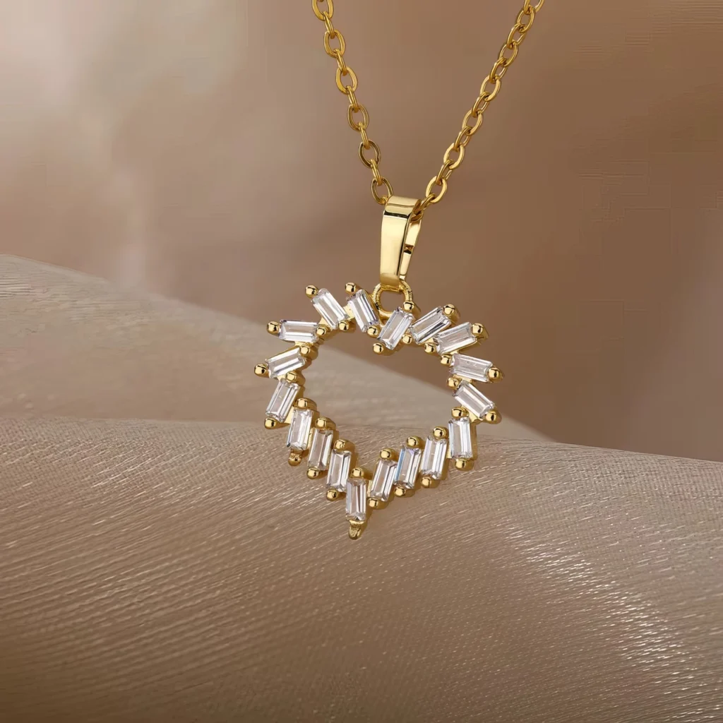 Ensemble Bijoux - Cœur Brillant – Image 2