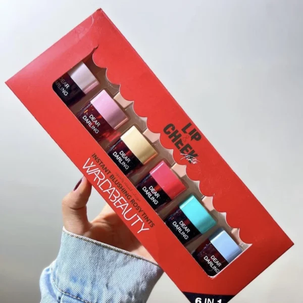 Coffret 6 Gloss Teintés - Lips & Cheeks 💄