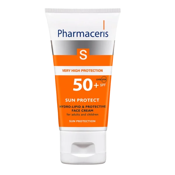 Pharmaceris - Crème Solaire Visage SPF50+ Protecteur Hydrolipidique - 50ml